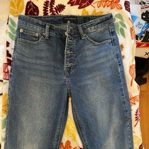 Lucky Brand High Waisted Skinny Jeans